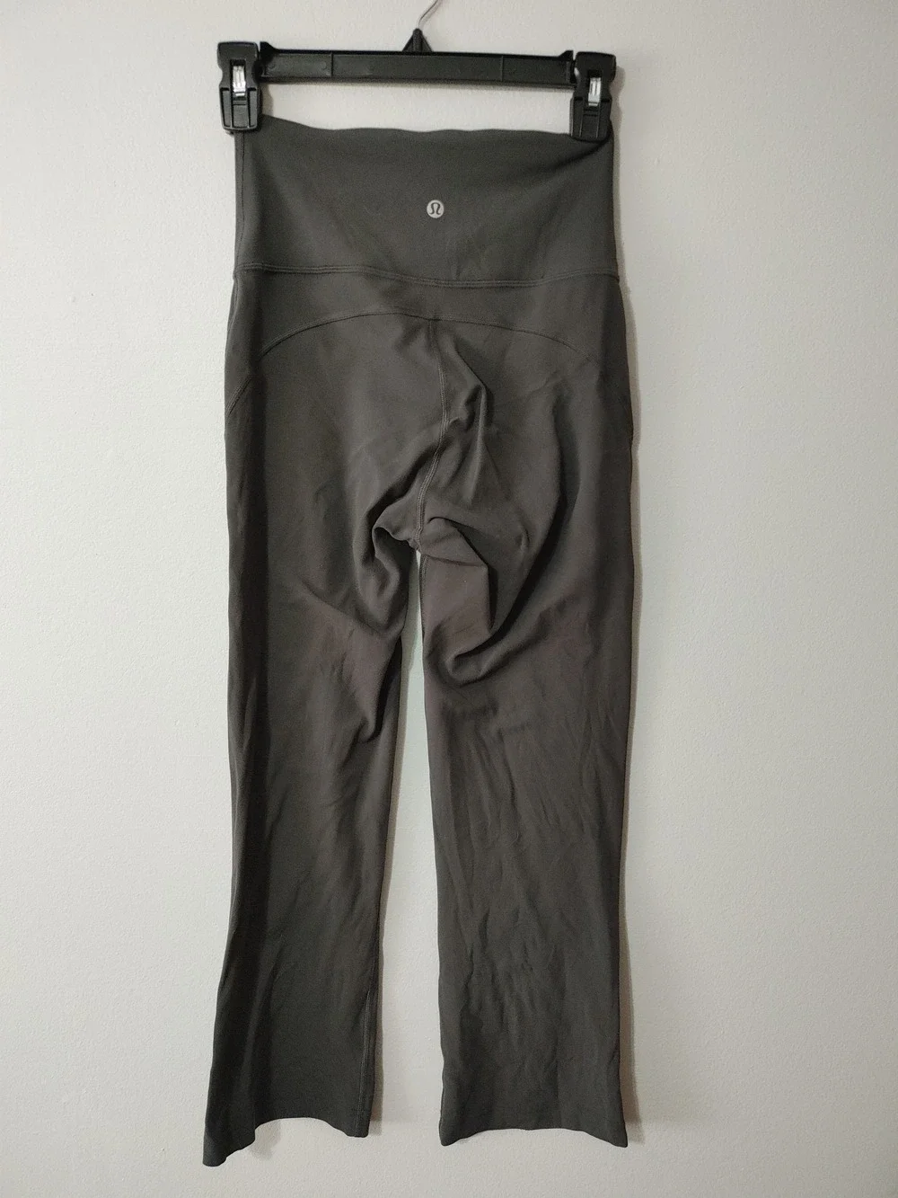 lululemon athletica High-Waist Align Straight Crop Leggings in Dark Gray 4